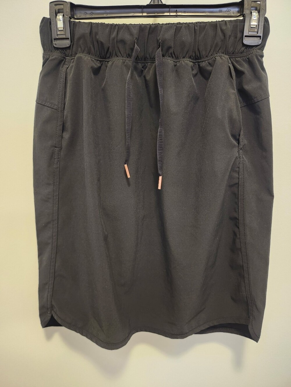 Calia Black Drawstring Skirt